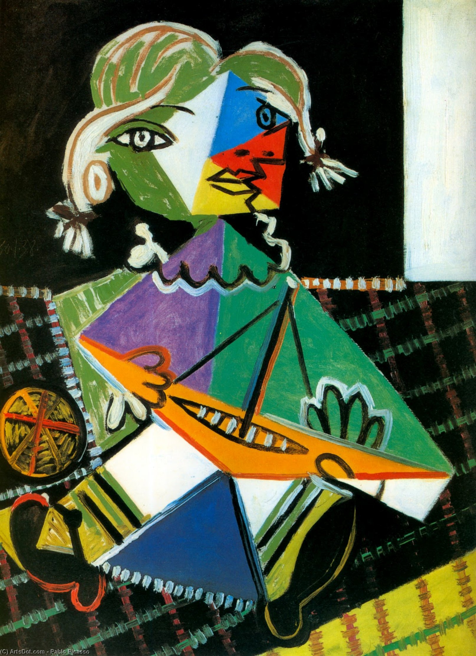 Girl With A Boat — Pablo Picasso