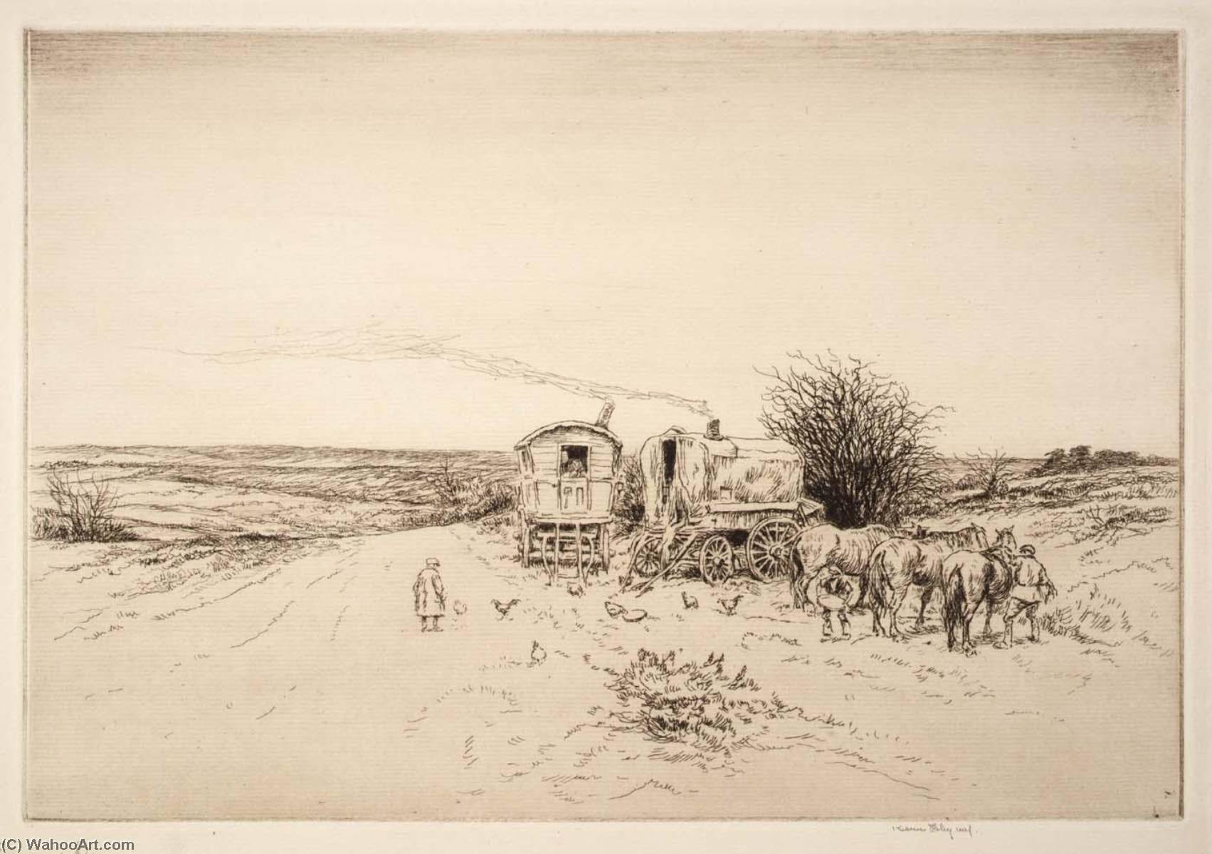 Gypsies, Epsom Downs — Kerr Eby