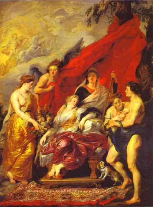 The Birth Of Louis Xiii — Peter Paul Rubens