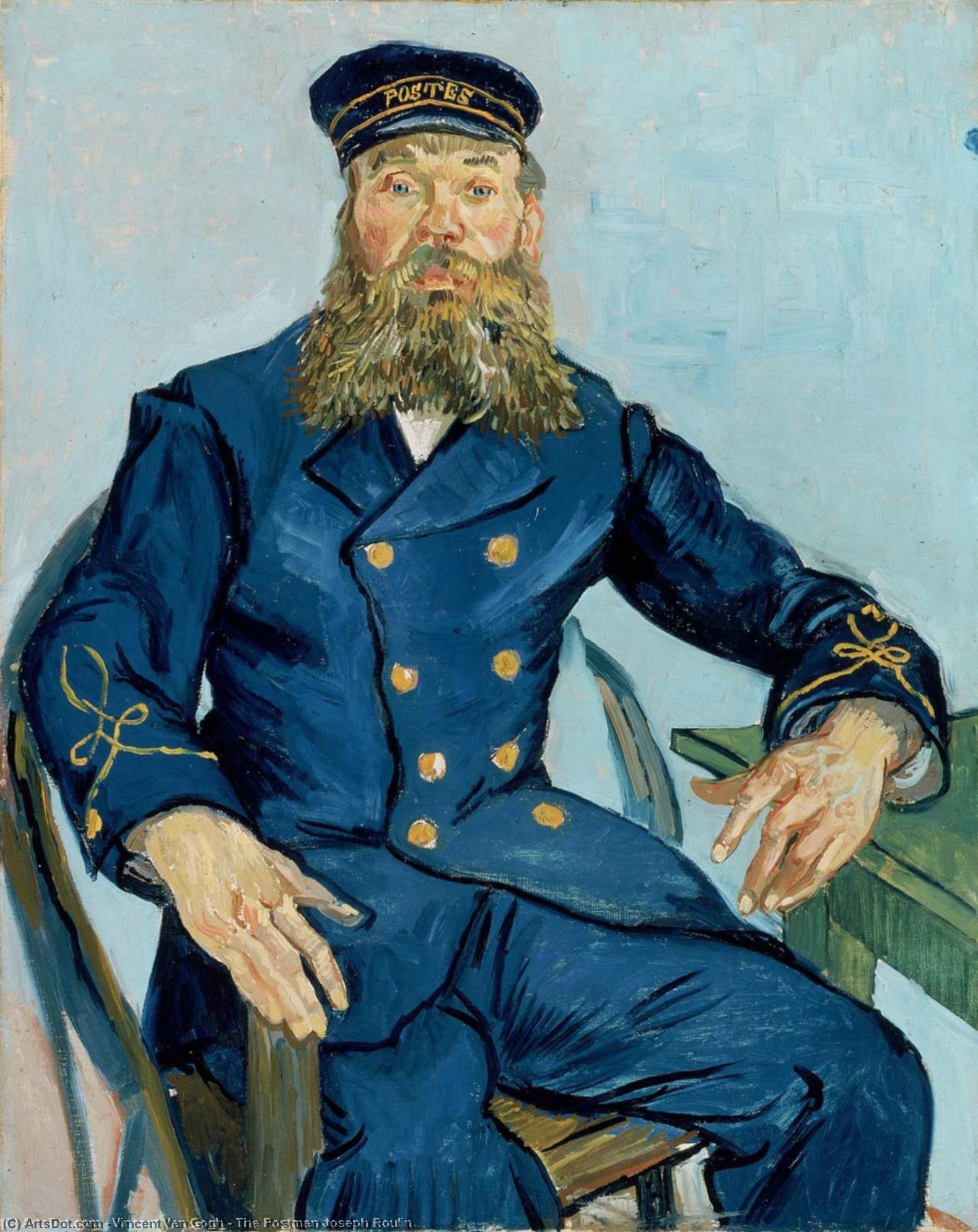 The Postman Joseph Roulin — Vincent Willem Van Gogh