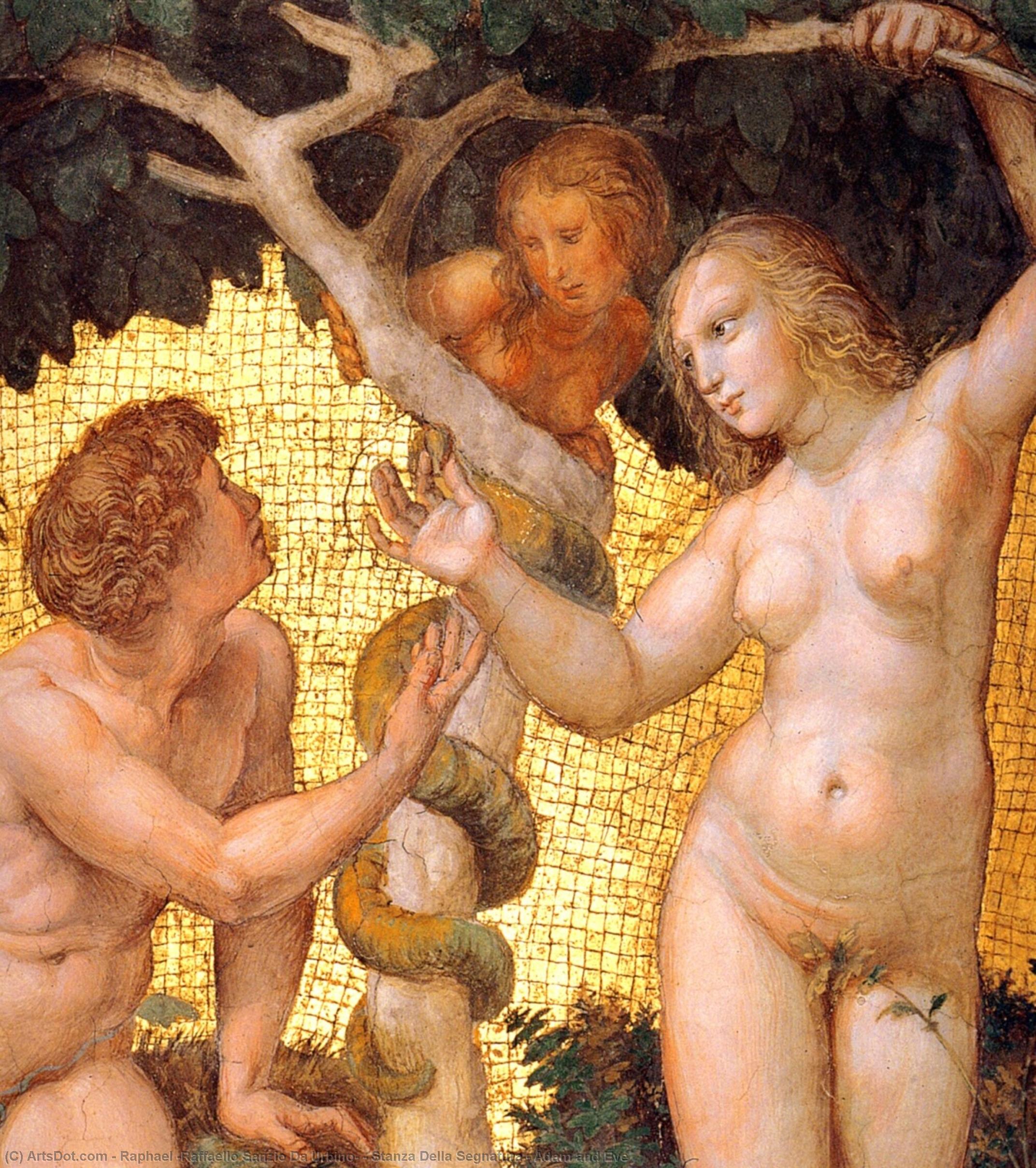Stanza Della Segnatura - Adam And Eve — Raphael