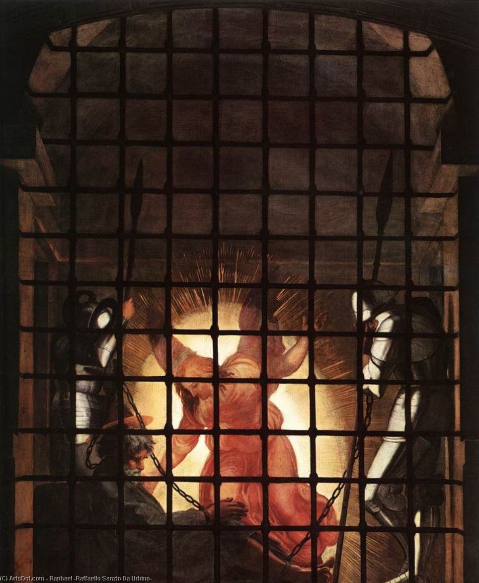 The Liberation Of St Peter (detail)2 — Raphael