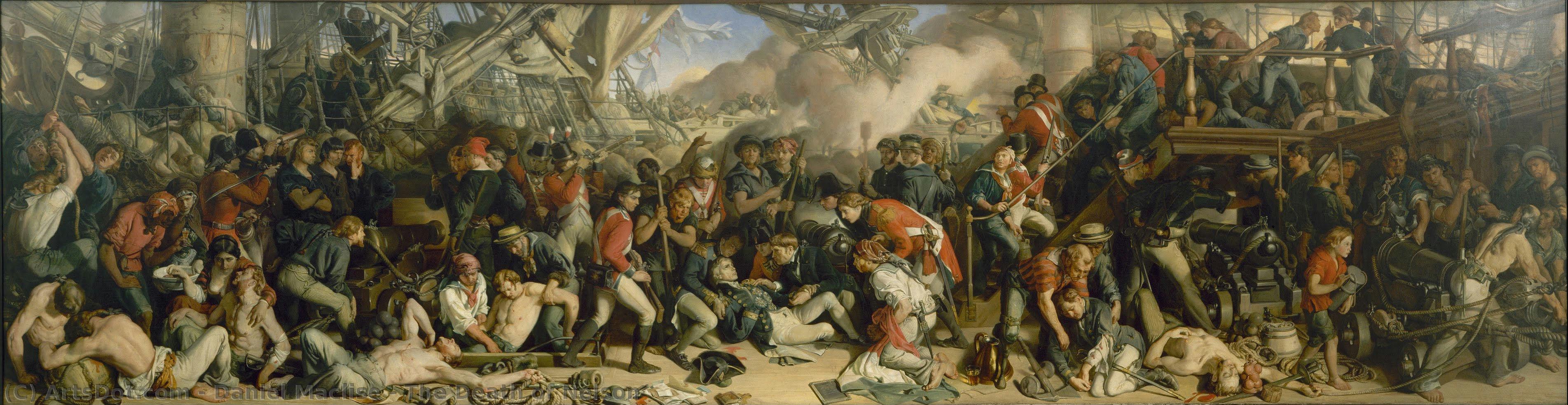 The Death Of Nelson — Daniel Maclise
