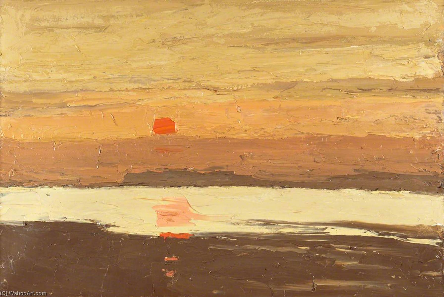 Coastal Sunset — John Kyffin Williams