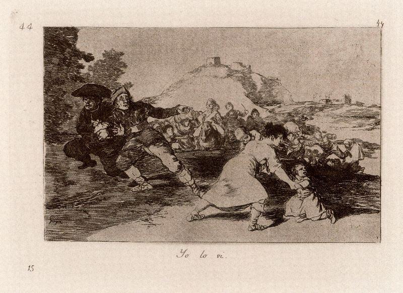 Yo Lo Vi 1 — Francisco José De Goya Y Lucientes