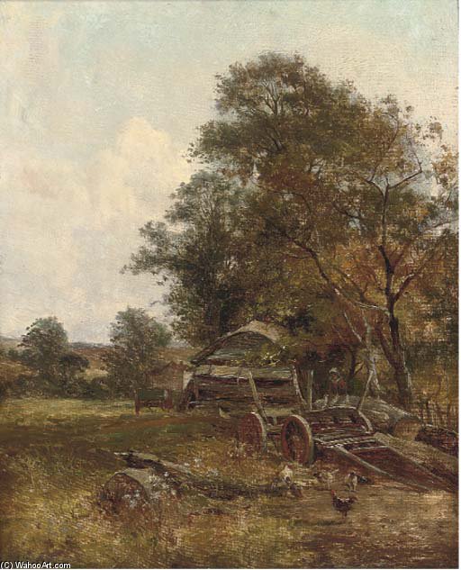 A Summer's Afternoon On The Farm — William Frederick Witherington