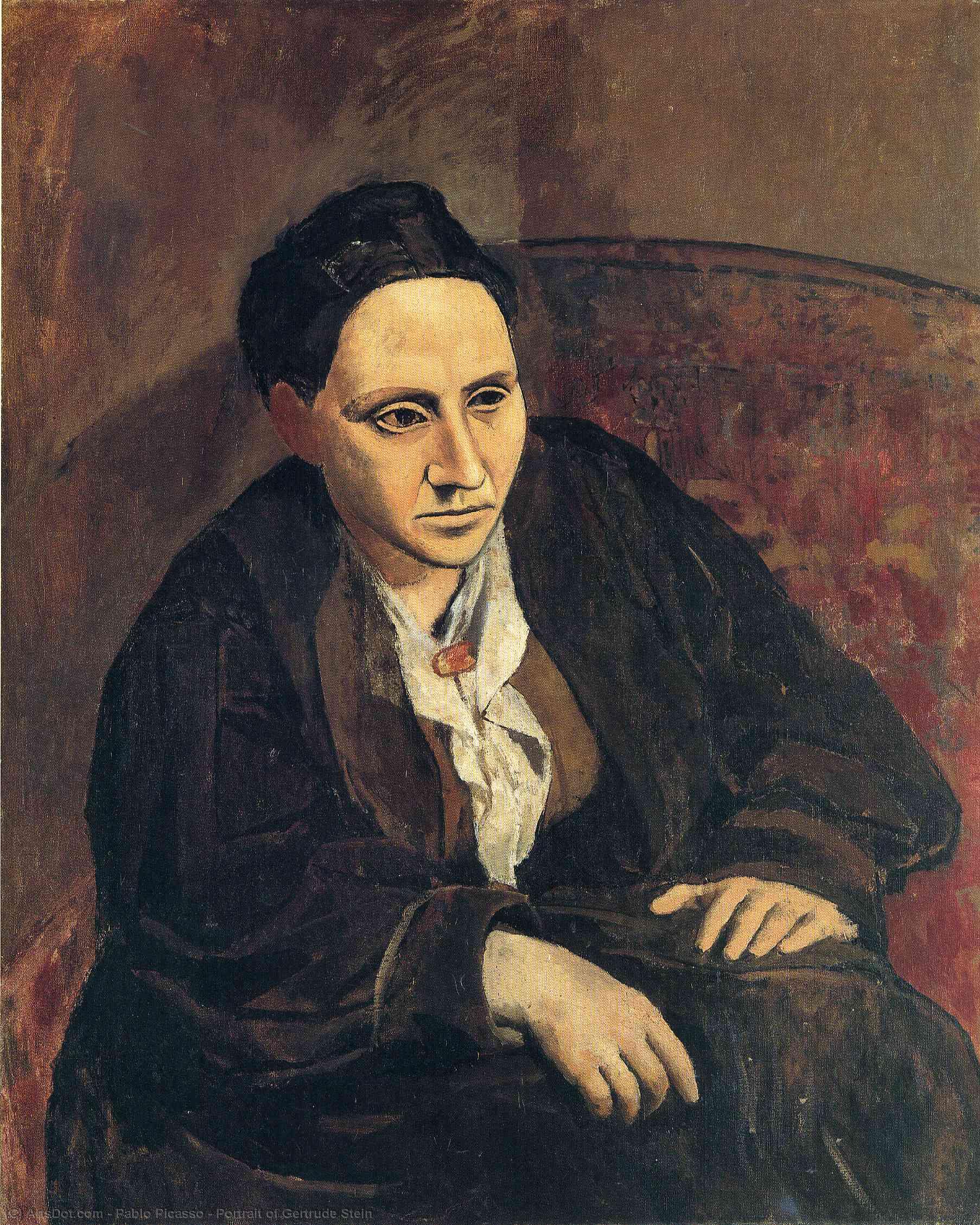 Portrait Of Gertrude Stein — Pablo Picasso