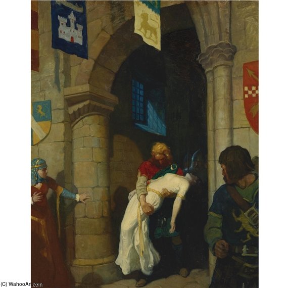 The Wounded Helen — N.c. Wyeth