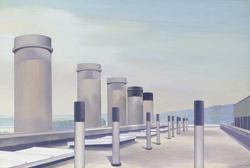 Stacks In Procession — Charles Rettew Sheeler Junior