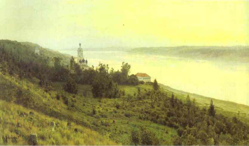 Evening. The Golden Pool — Isaak Ilyich Levitan