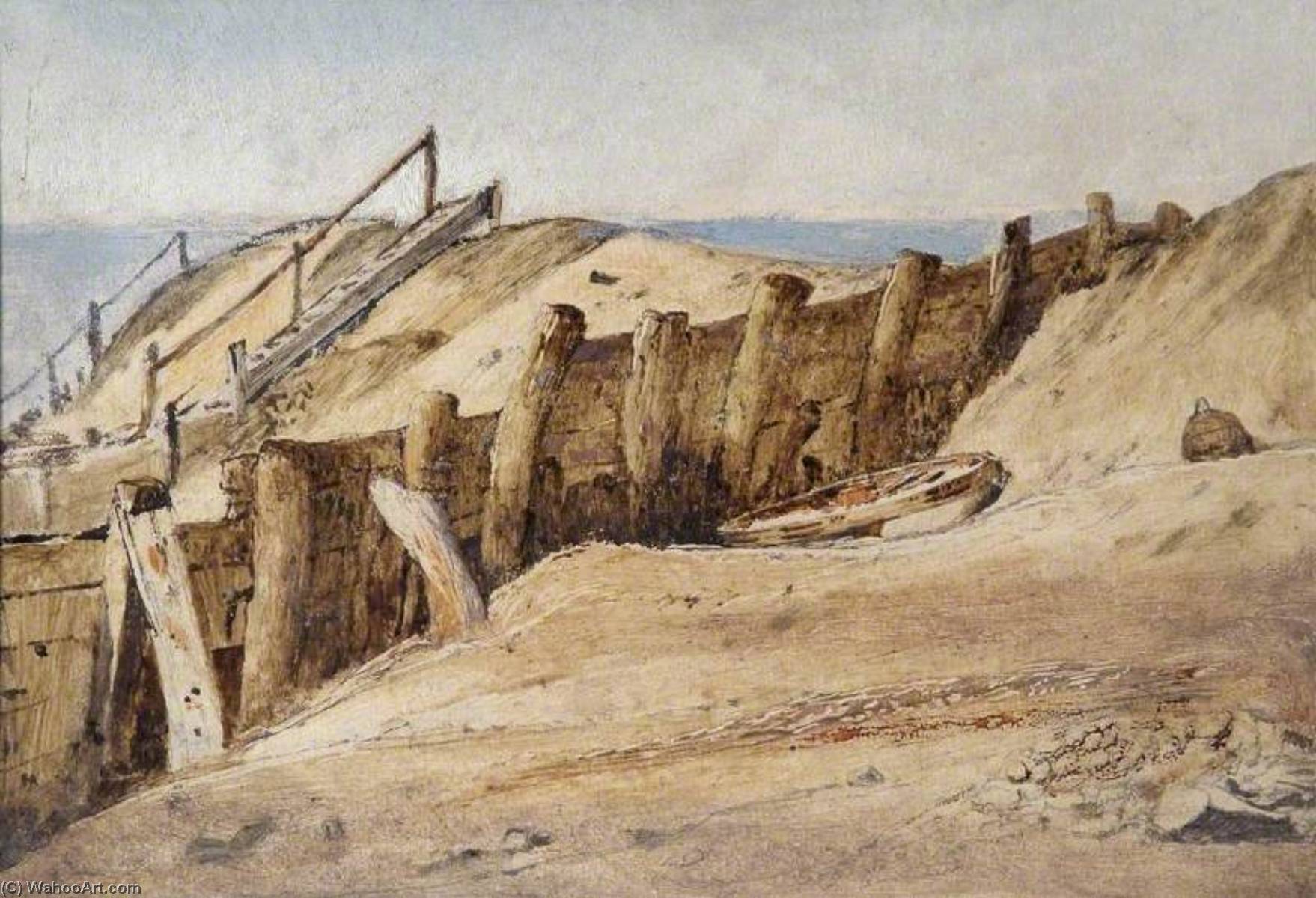 Seaside Scene — James Smetham