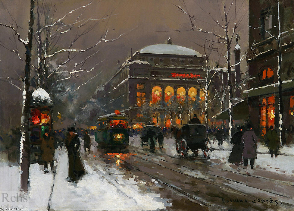 Chatelet In Winter — Edouard Cortès