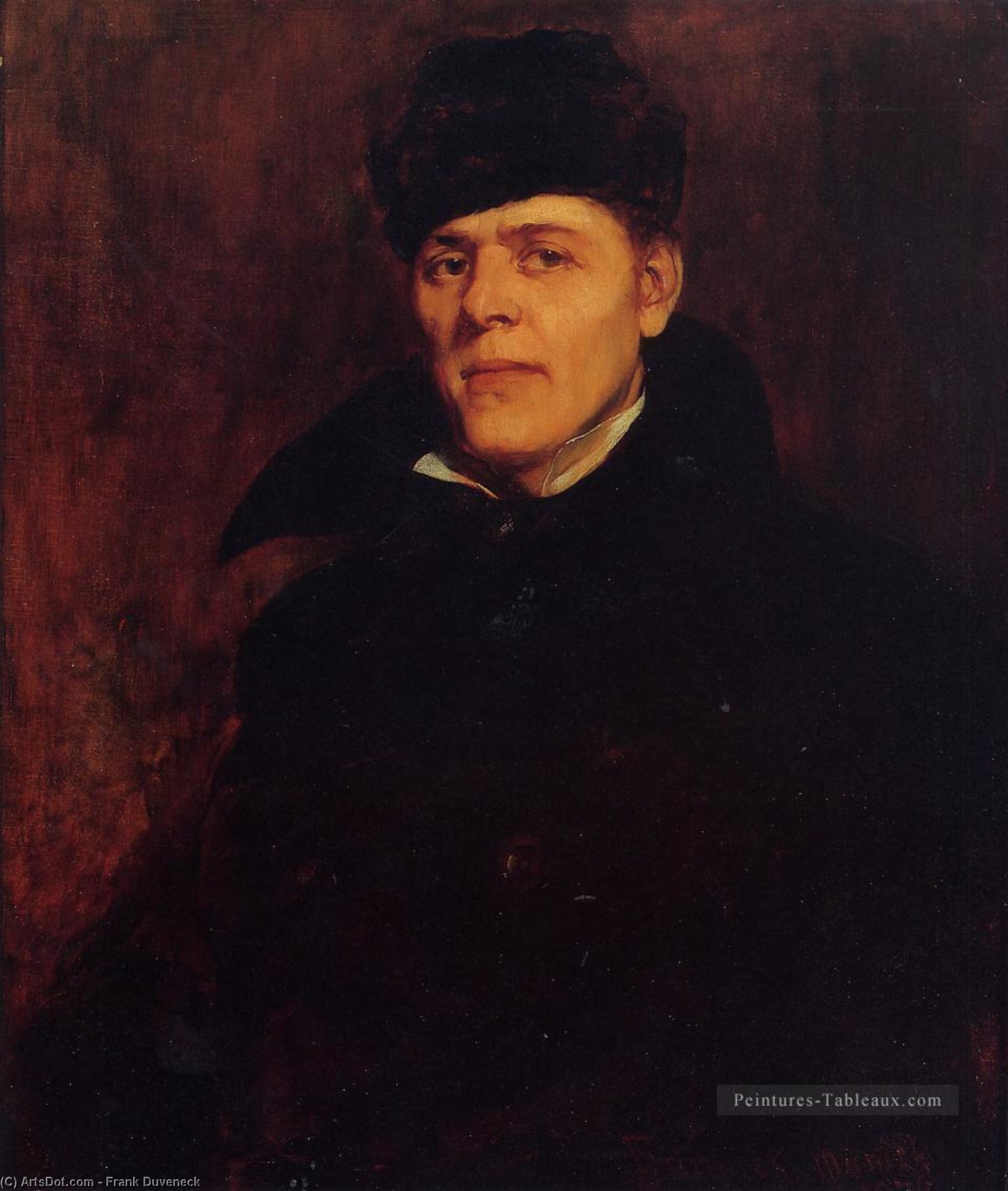 Portrait Of Major Dillard H. Clark — Frank Duveneck