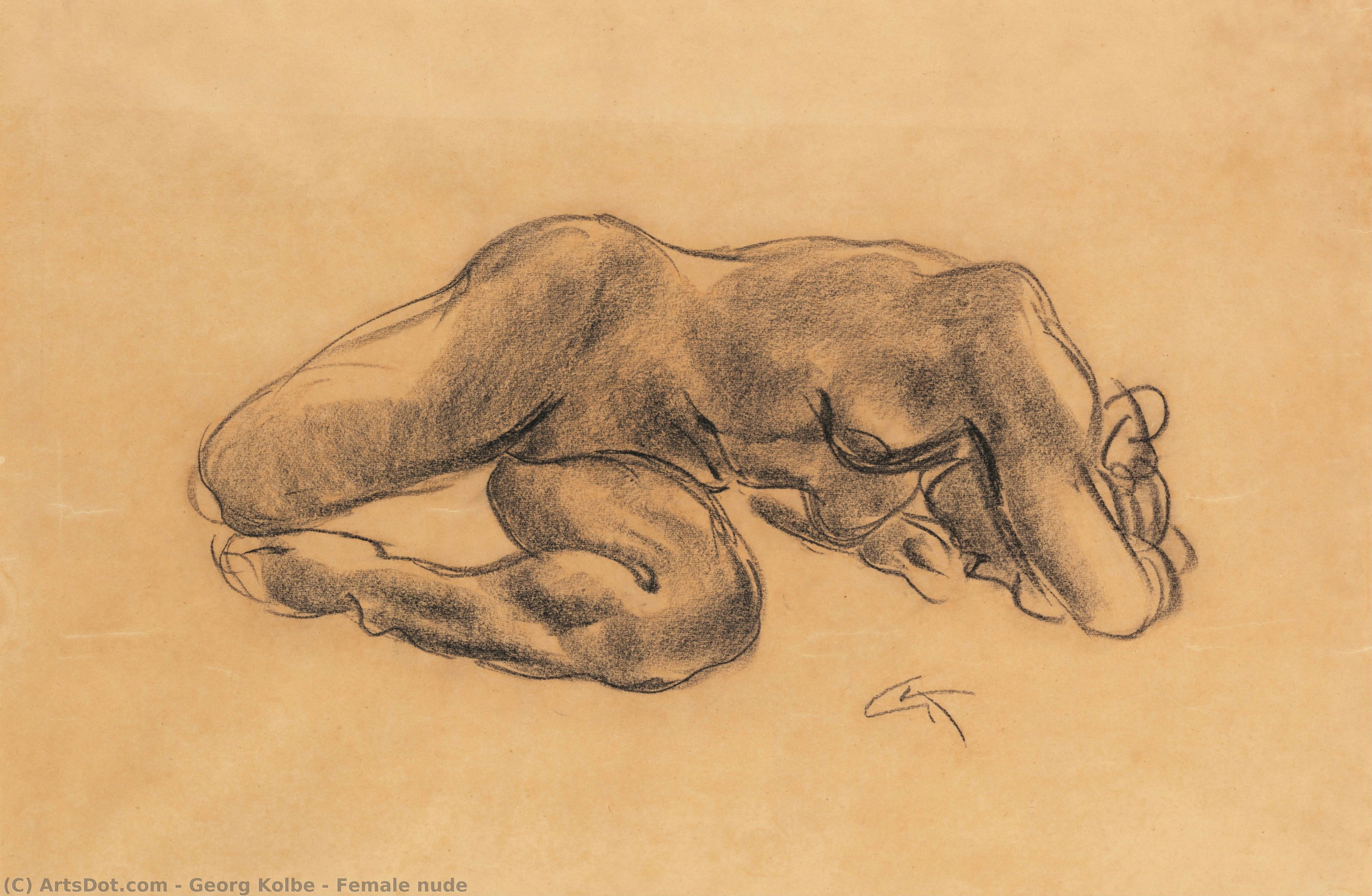 Female Nude — Georg Kolbe