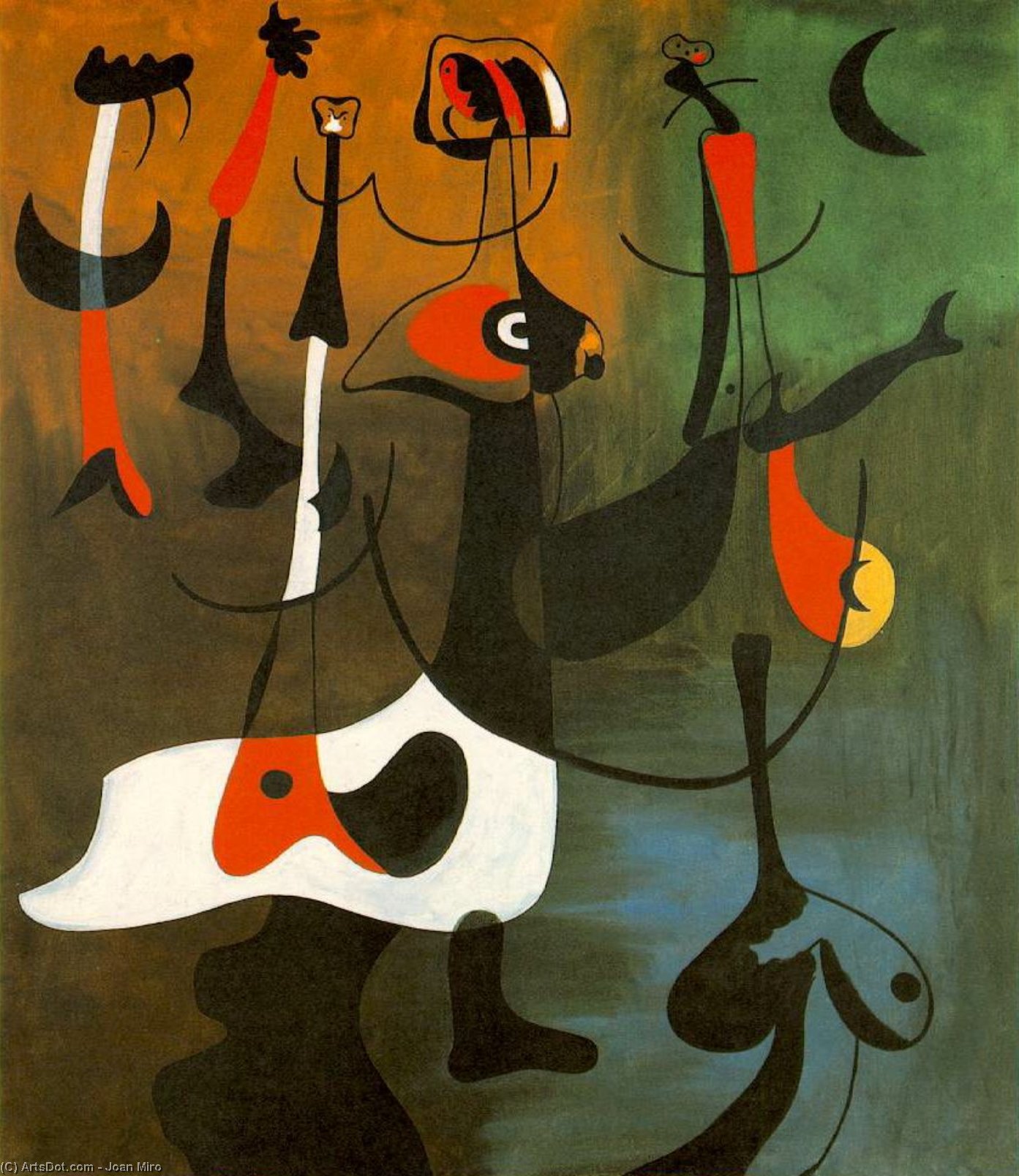 Personajes Rítmicos — Joan Miró