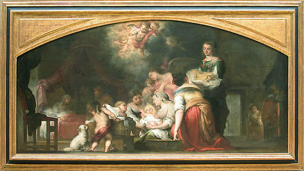 Birth Of The Virgin — Bartolomé Esteban Murillo
