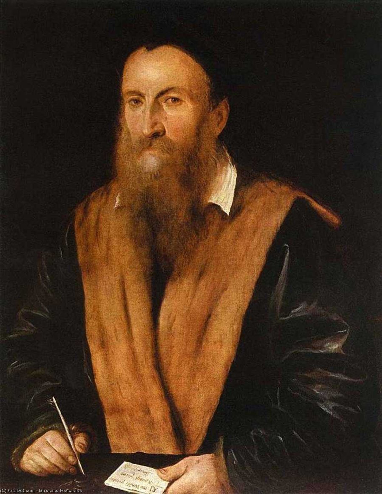 Self-portrait (.) — Girolamo Romanino