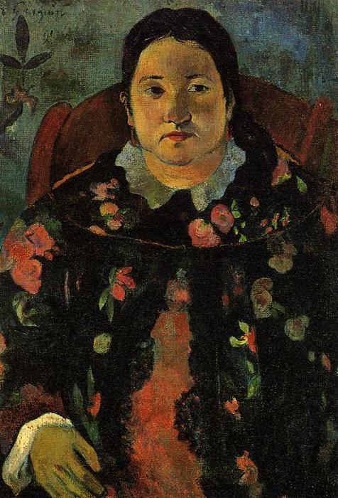 Portrait Of Suzanne Bambridge — Eugène Henri Paul Gauguin