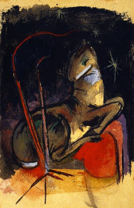 Resting Animal — Franz Marc
