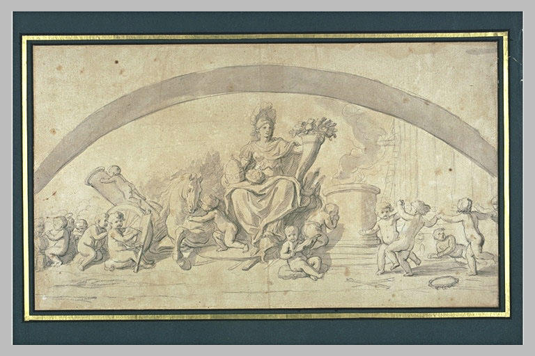 L'europe Chrétienne En Paix — Charles Le Brun