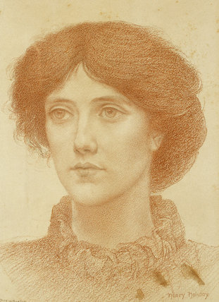 Portrait Of Mrs Wheeler — Henry Holiday