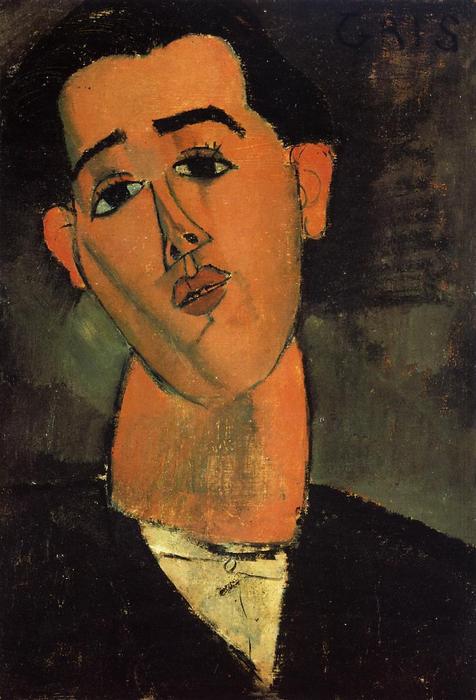Portrait Of Juan Gris — Amedeo Clemente Modigliani