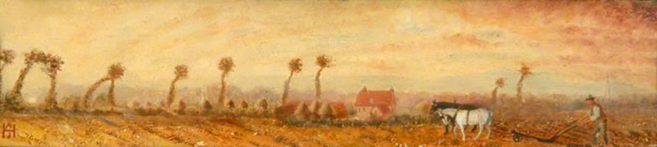 View Near Staines, Middlesex — Alfred John Harris