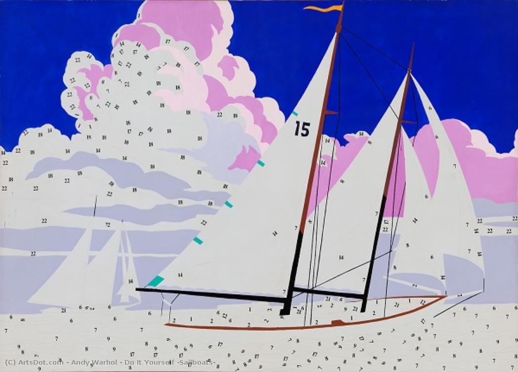 Selbstgemachtes (segelboote) — Andy Warhol