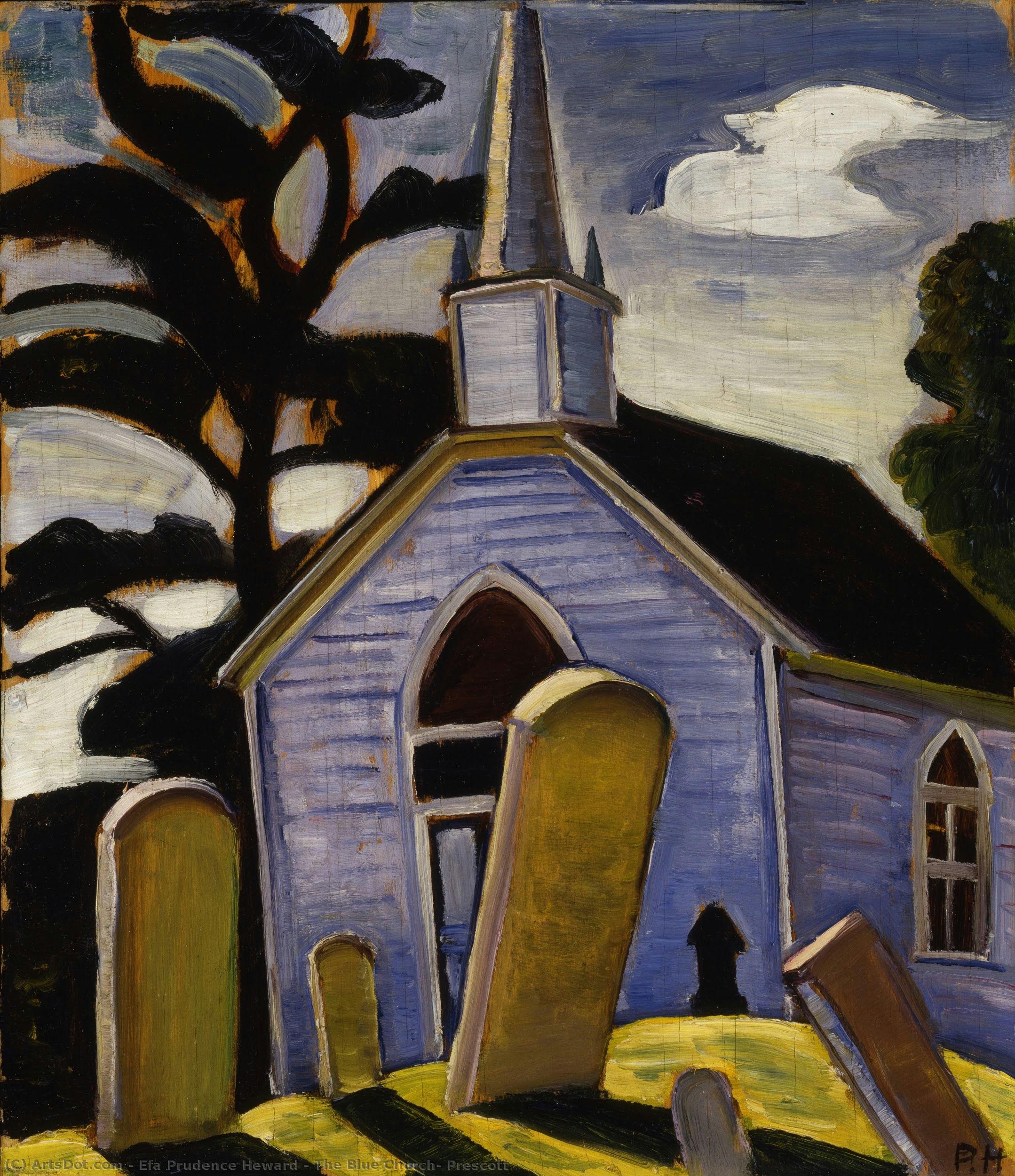 The Blue Church, Prescott — Efa Prudence Heward