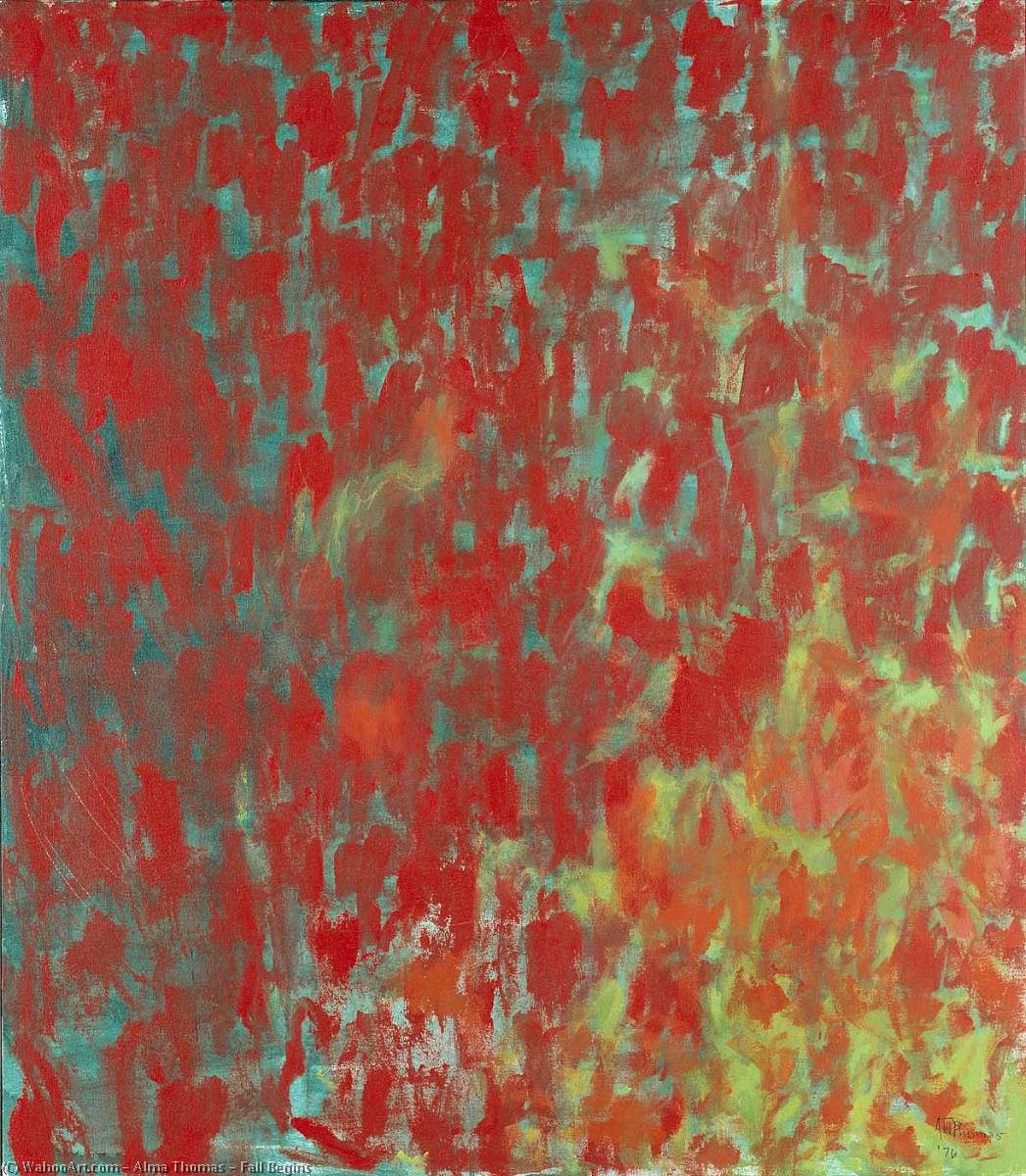 Fall Begins — Alma Thomas