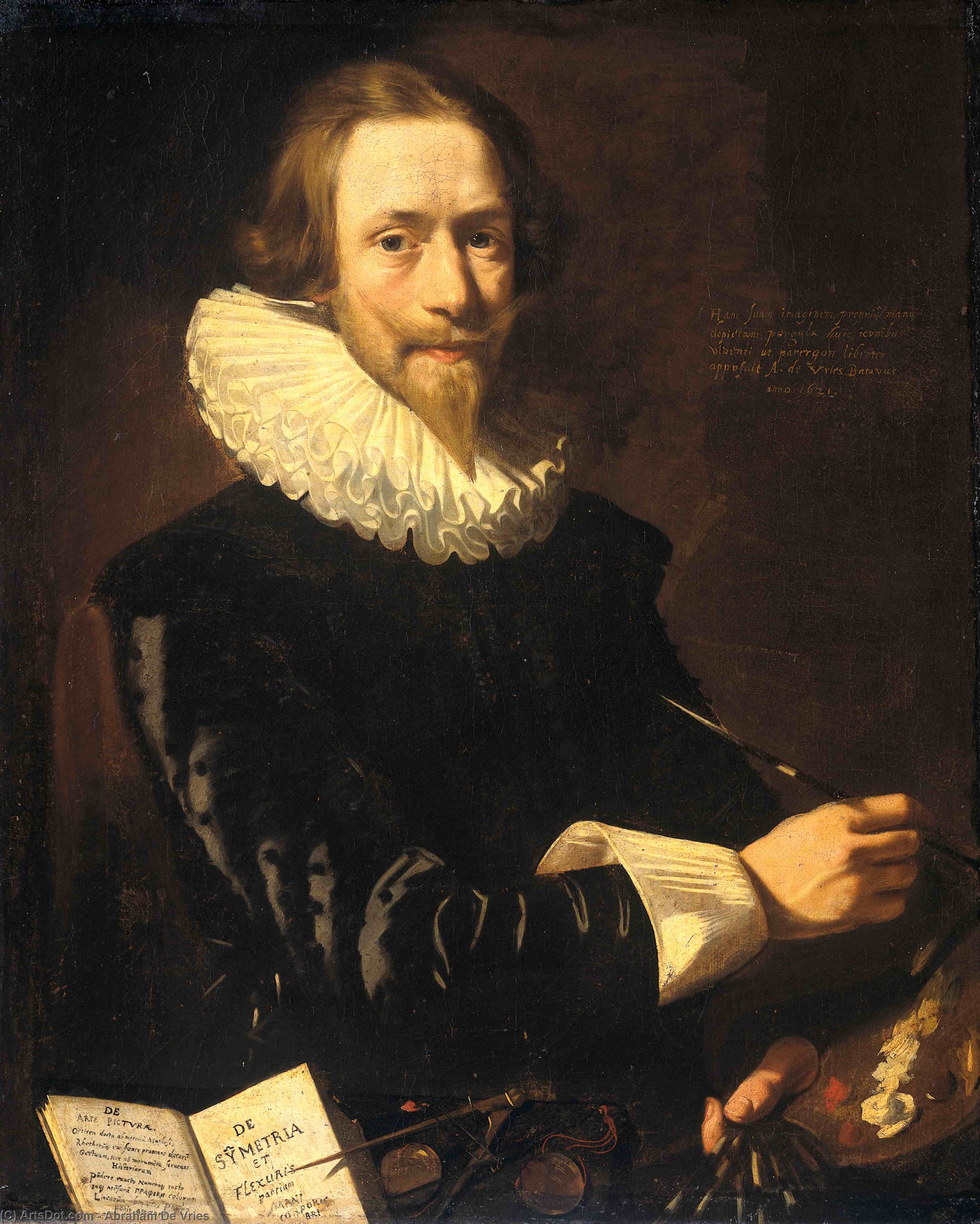 Self-portrait — Abraham De Vries