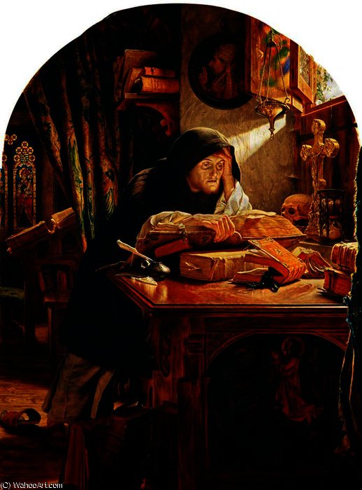 Dawn - Luther At Erfurt — Sir Joseph Noel Paton