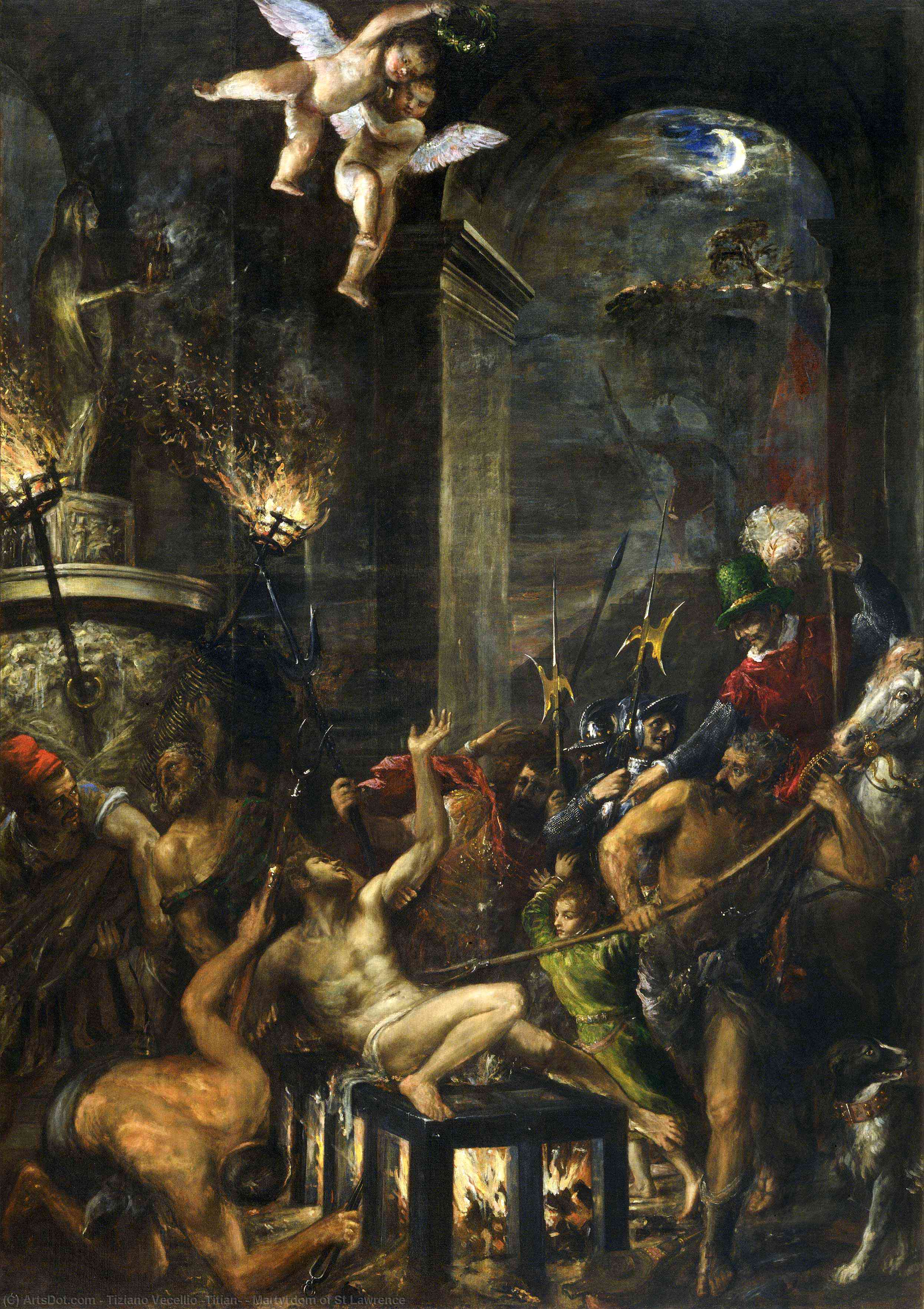Martyrdom Of St Lawrence — Titian