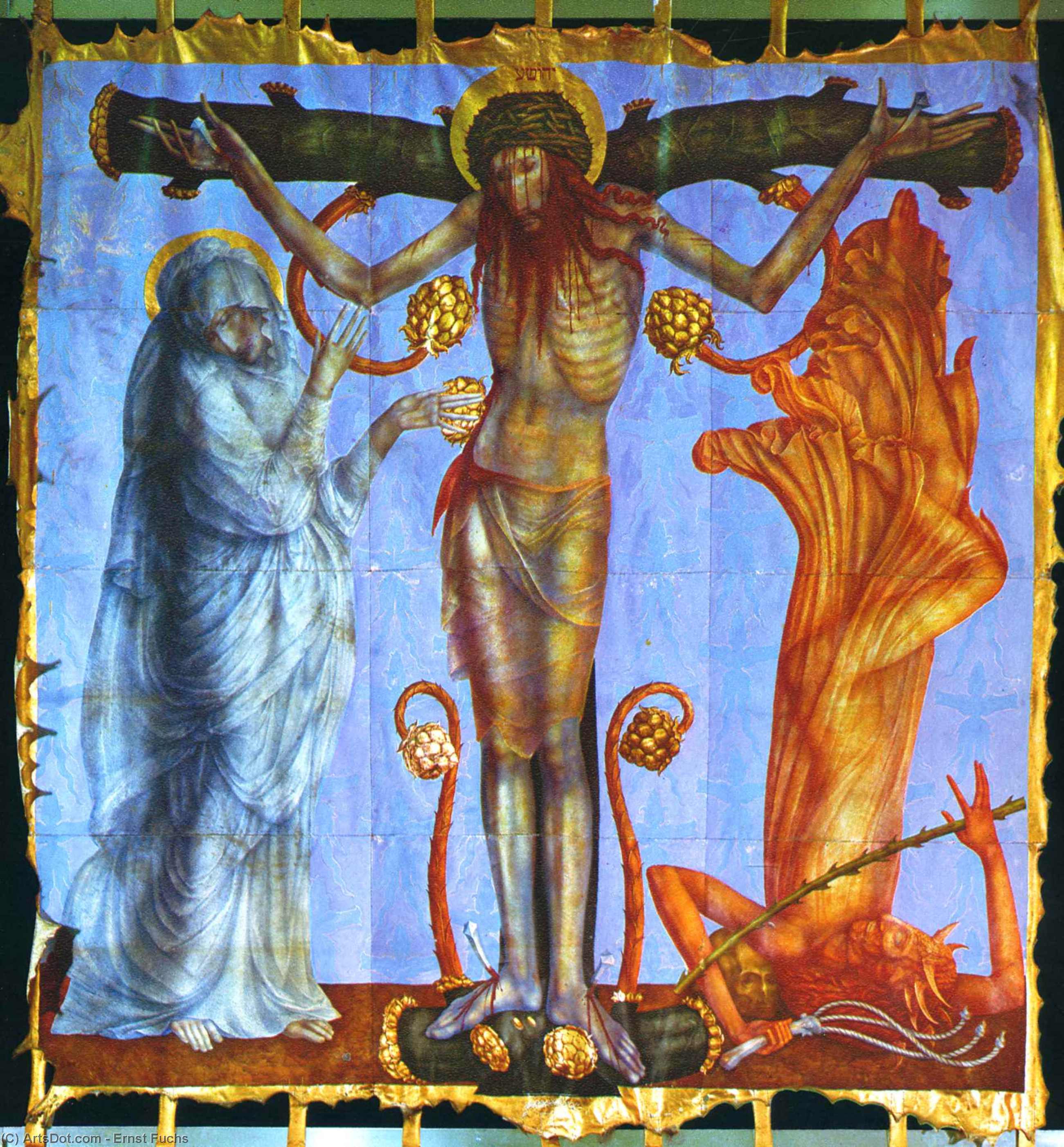 The Sorrowful Rosary — Ernst Fuchs