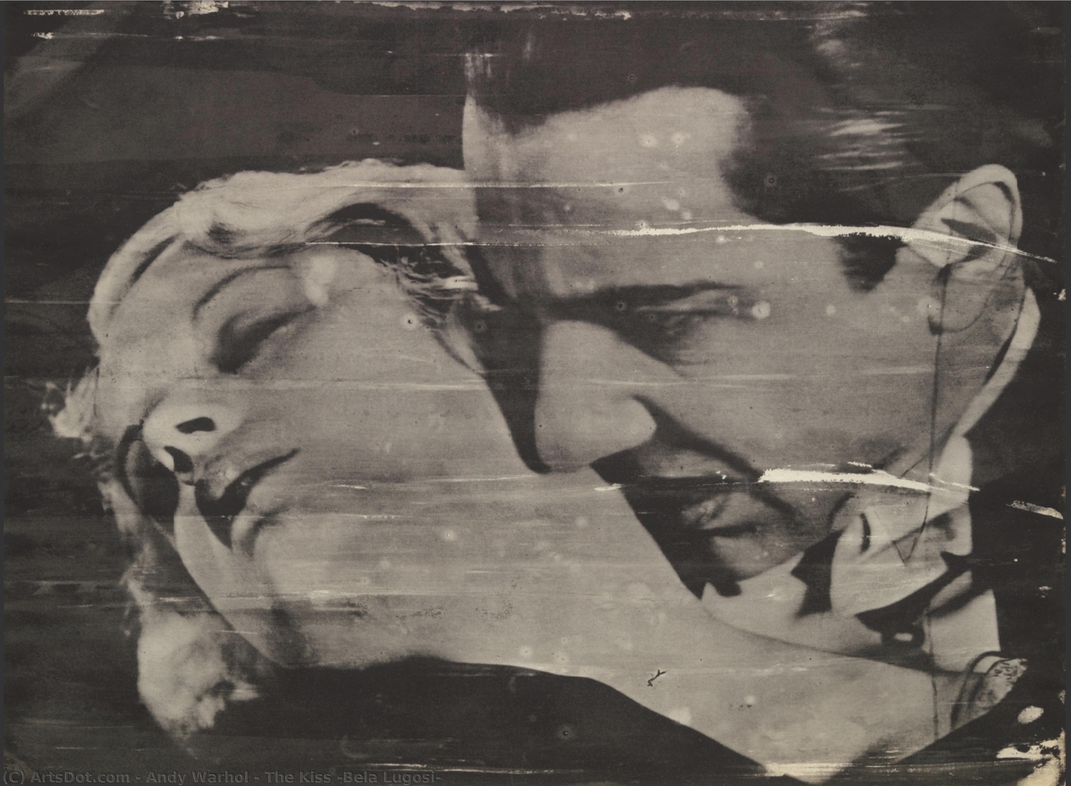 The Kiss (bela Lugosi) — Andy Warhol