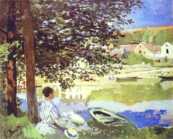 The River, Bennecourt — Claude Monet