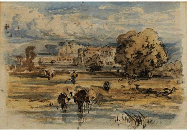 Chatsworth From The West — David Cox