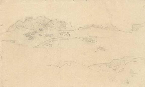 Sketch Of Landscape 38 — Nicholas Roerich
