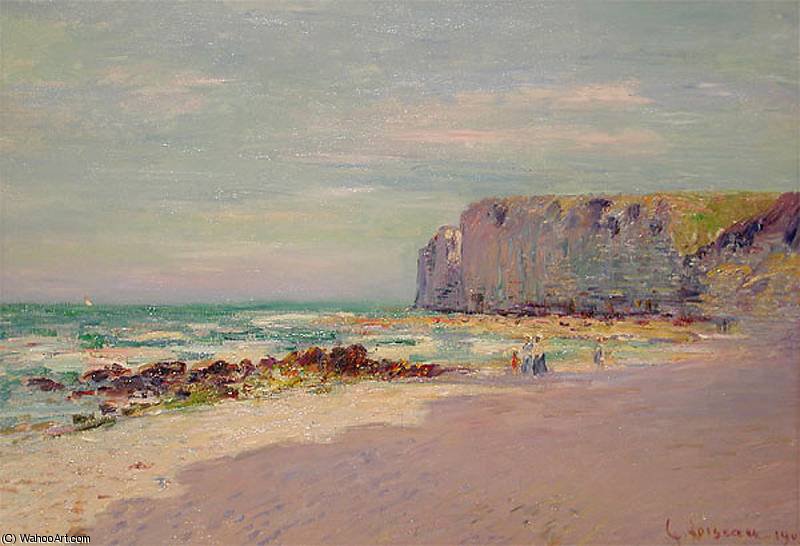Cliffs At Petit Dalles Normandy — Gustave Loiseau