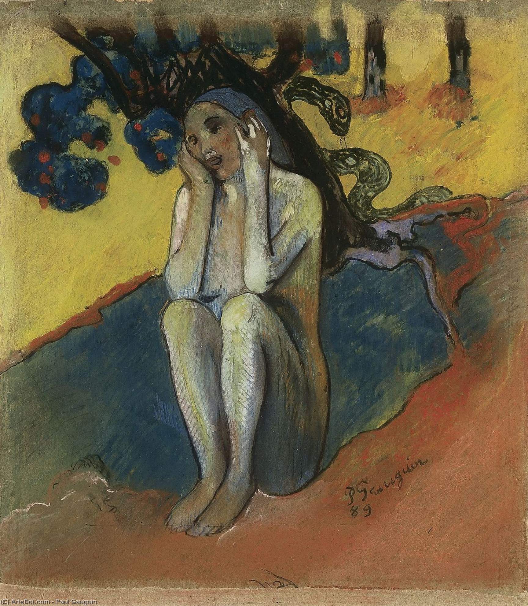 Breton Eve — Eugène Henri Paul Gauguin