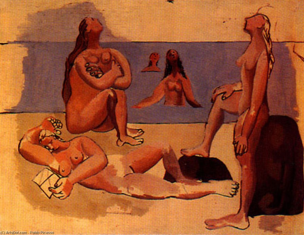 Five Bathers — Pablo Picasso