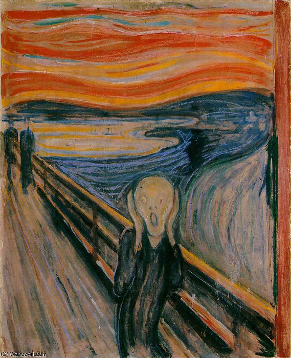 Skriet Olja, Ng Oslo — Edvard Munch