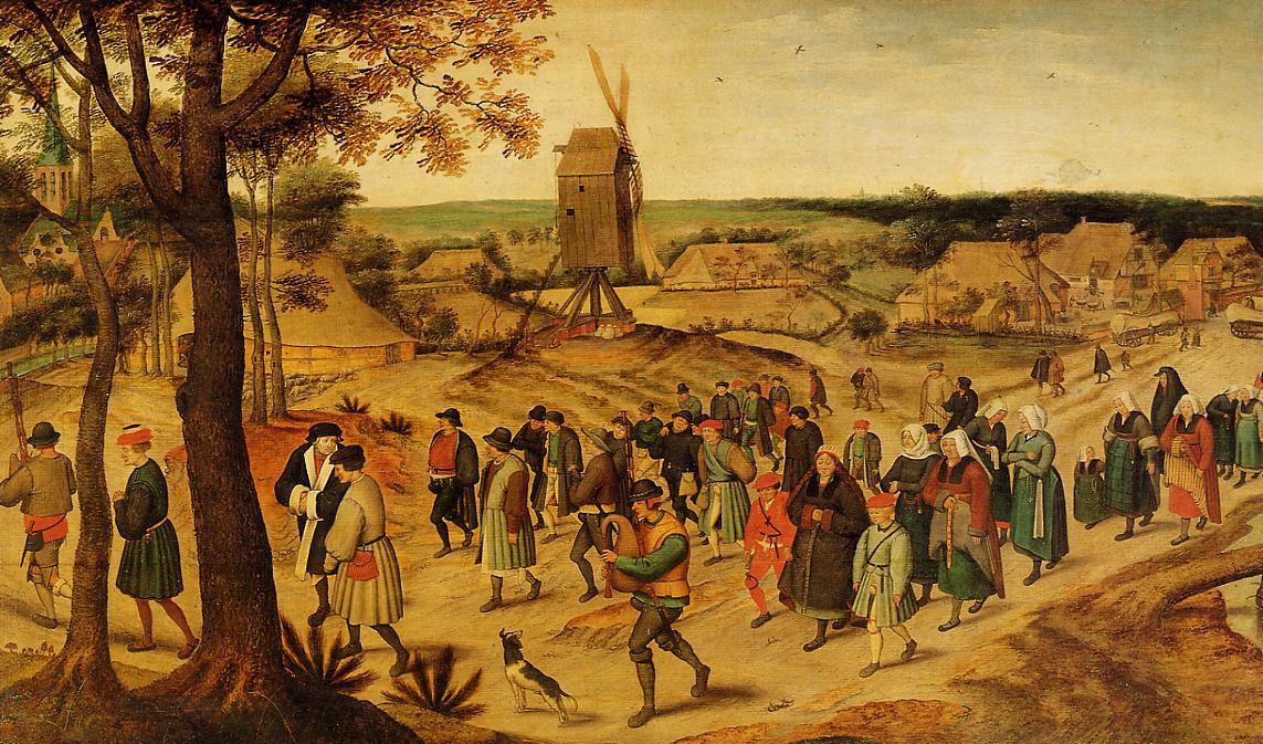 The Wedding Procession — Pieter Bruegel The Younger