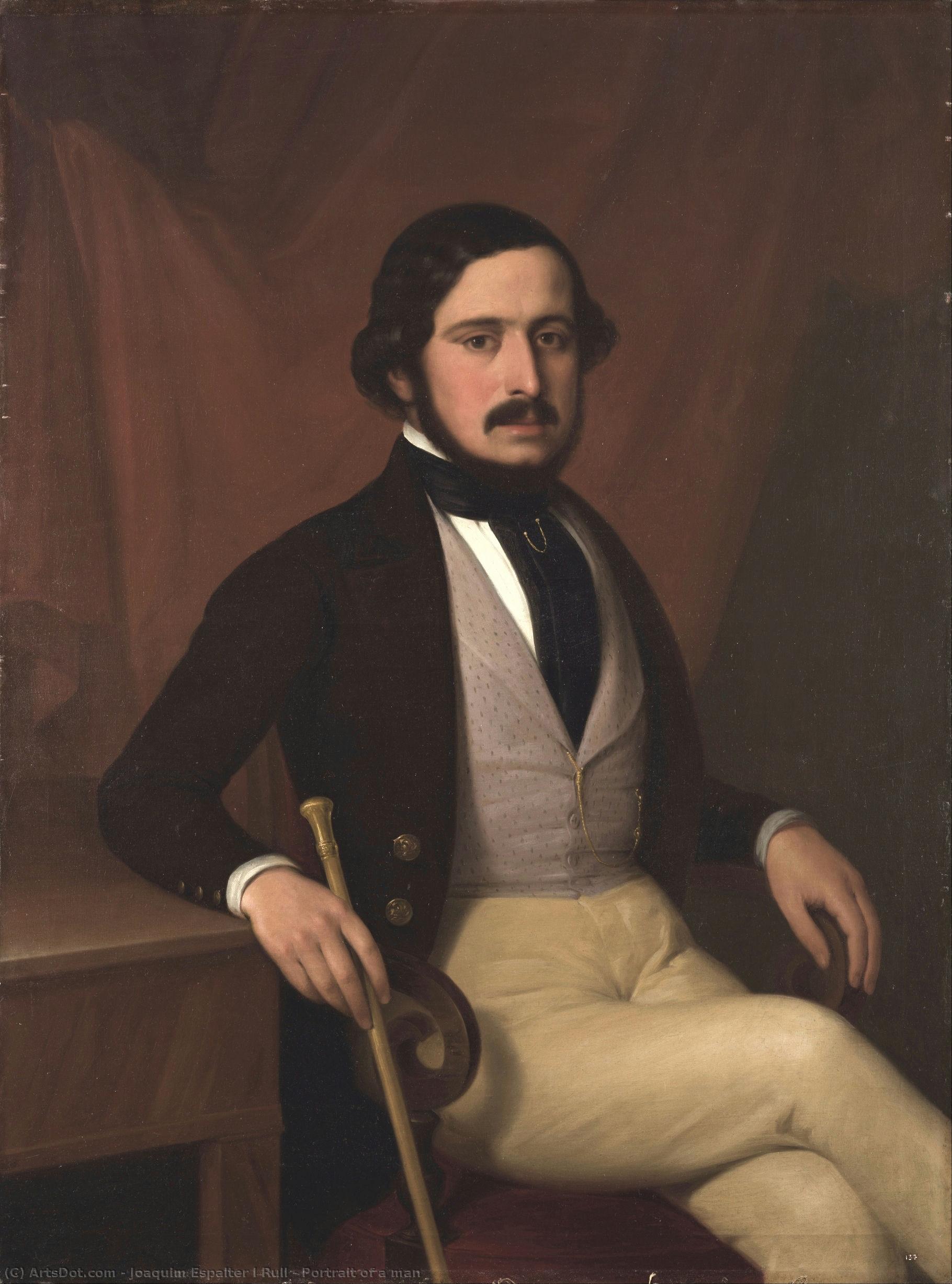 Portrait Of A Man — Joaquim Espalter I Rull