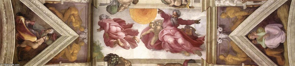 The Eighth Bay Of The Ceiling — Michelangelo Buonarroti
