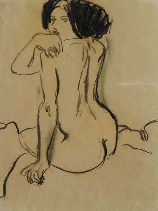 Female Back — Ernst Ludwig Kirchner