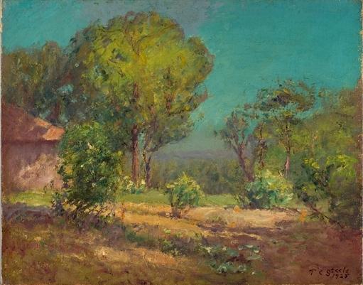 Approach To The Garden — Theodore Clement Steele