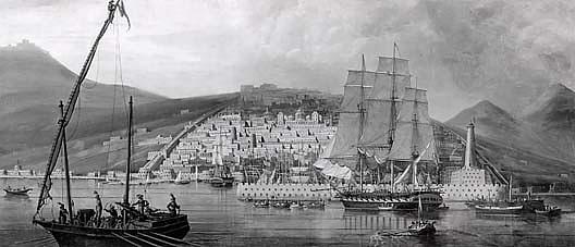 View Of Algiers, (painting) — Robert W. Salmon