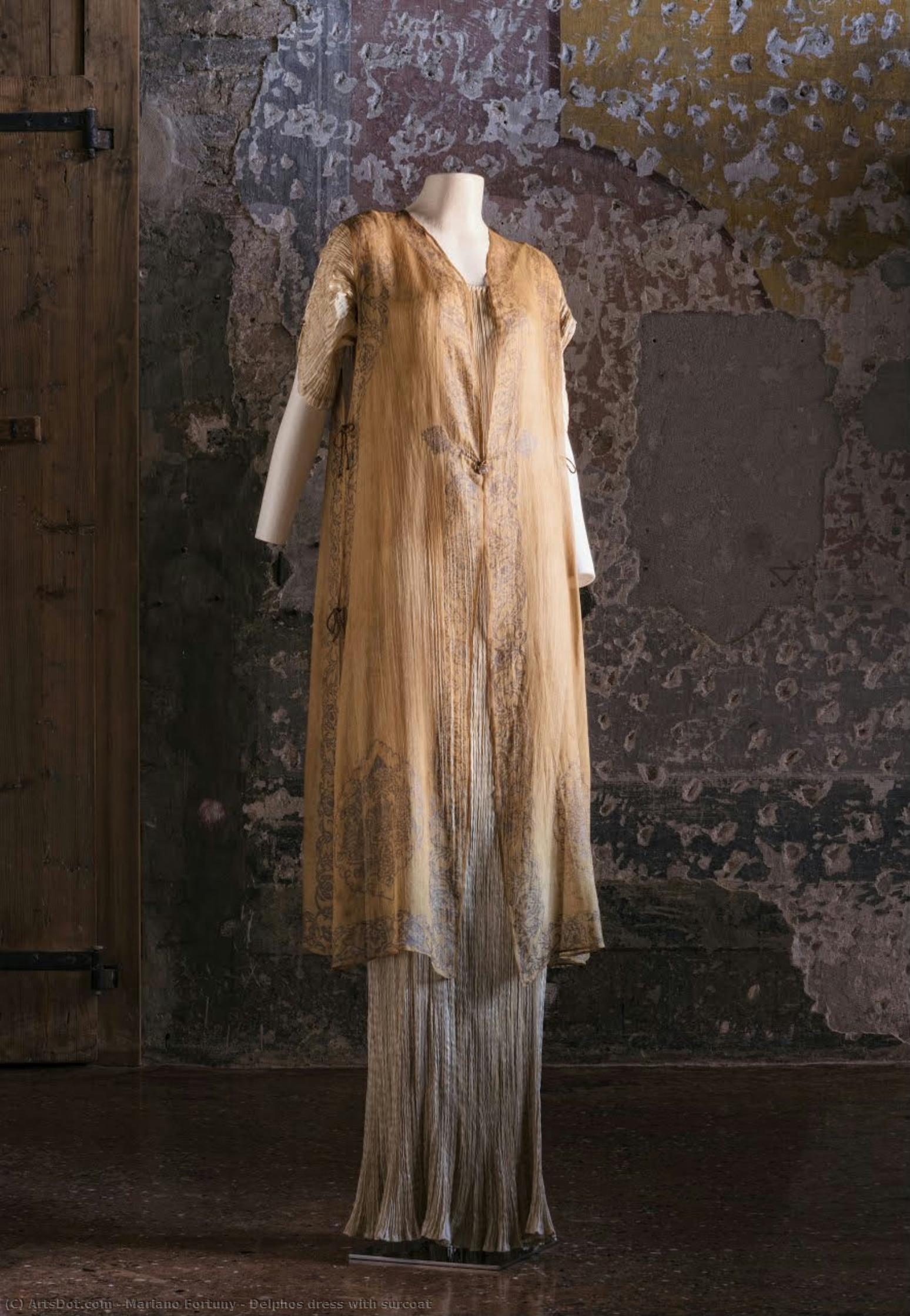 Delphos Dress With Surcoat — Mariano Fortuny