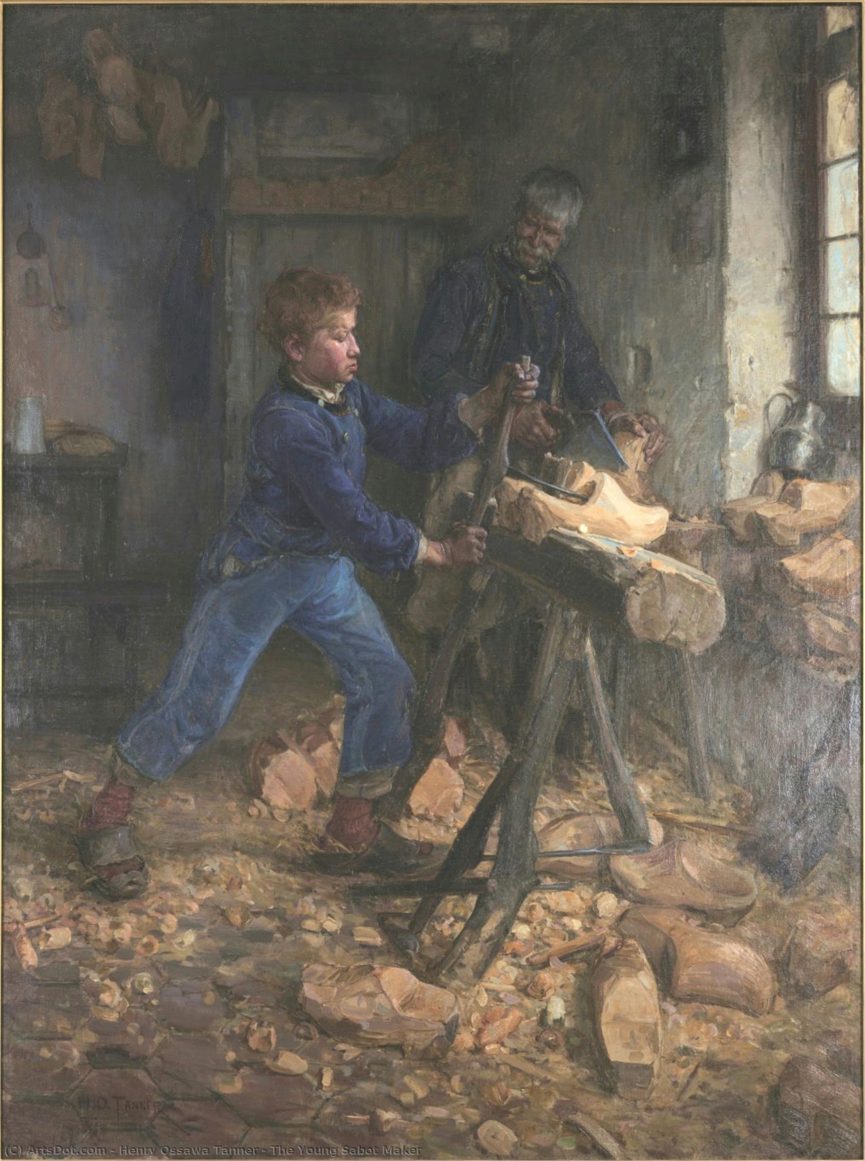 The Young Sabot Maker — Henry Ossawa Tanner